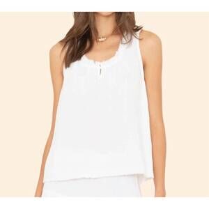 NEW XIRENA women's rosie top in white